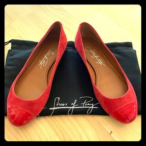 Shoes of Prey Suede Flats